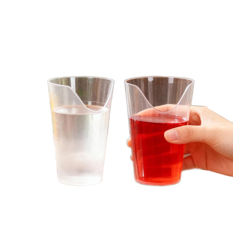 BakeBloom Nose Out Cup â€“ Open-Top Hygienic Drinking Cup, No-Nose-Touch Design (2 Sets-8oz/240ml) BPA-Free Plastic for Kids & Adults, Dishwasher Safe, Home, School, Travel (Assorted Colours)